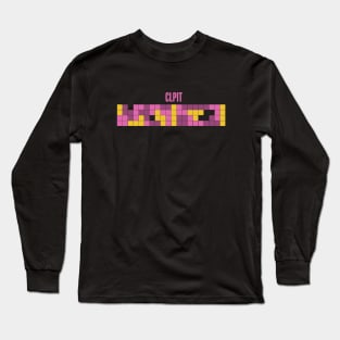 Tetris Pink Version Long Sleeve T-Shirt